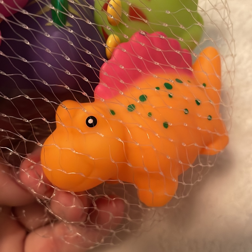 Dinosaur Bath Toys 6pk NWT - Picture 6 of 6